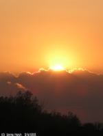 Sunset at Pine Junction.